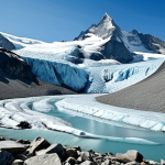 Melting Glacier**

"A breathtaking view of a rapidly melting Swiss glacier, showing the dramatic ice recession against a backdrop of rocky mountains. The scene illustrates the impact of global warming. Include meltwater streams and exposed moraine. Safe for work, appropriate content, fully clothed, professional documentation, perfect anatomy, natural proportions, family-friendly environmental awareness."

**