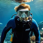 Home 16 스위스 오메가 vs 롤렉스 비교 - **Prompt 1: "A male deep-sea explorer, aged around 30-40, with a determined expression, is seen unde...