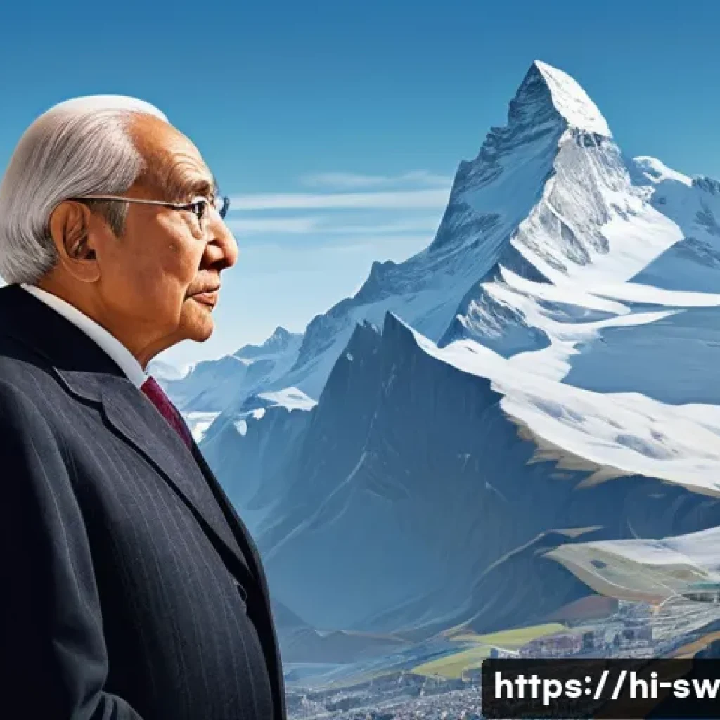 유엔과 스위스 가입 과정 - **Prompt 1: The Weight of Neutrality and Global Responsibility**
    "A wise, elderly figure, perhap...